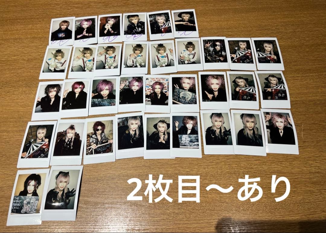 Royz 杙凪 過去チェキ 105枚 サイン 6枚入り