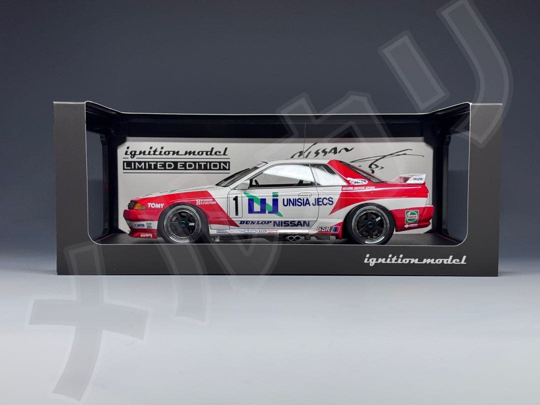 IG 1/18 ユニシア ジェックス スカイライン No.1 1993 JTC