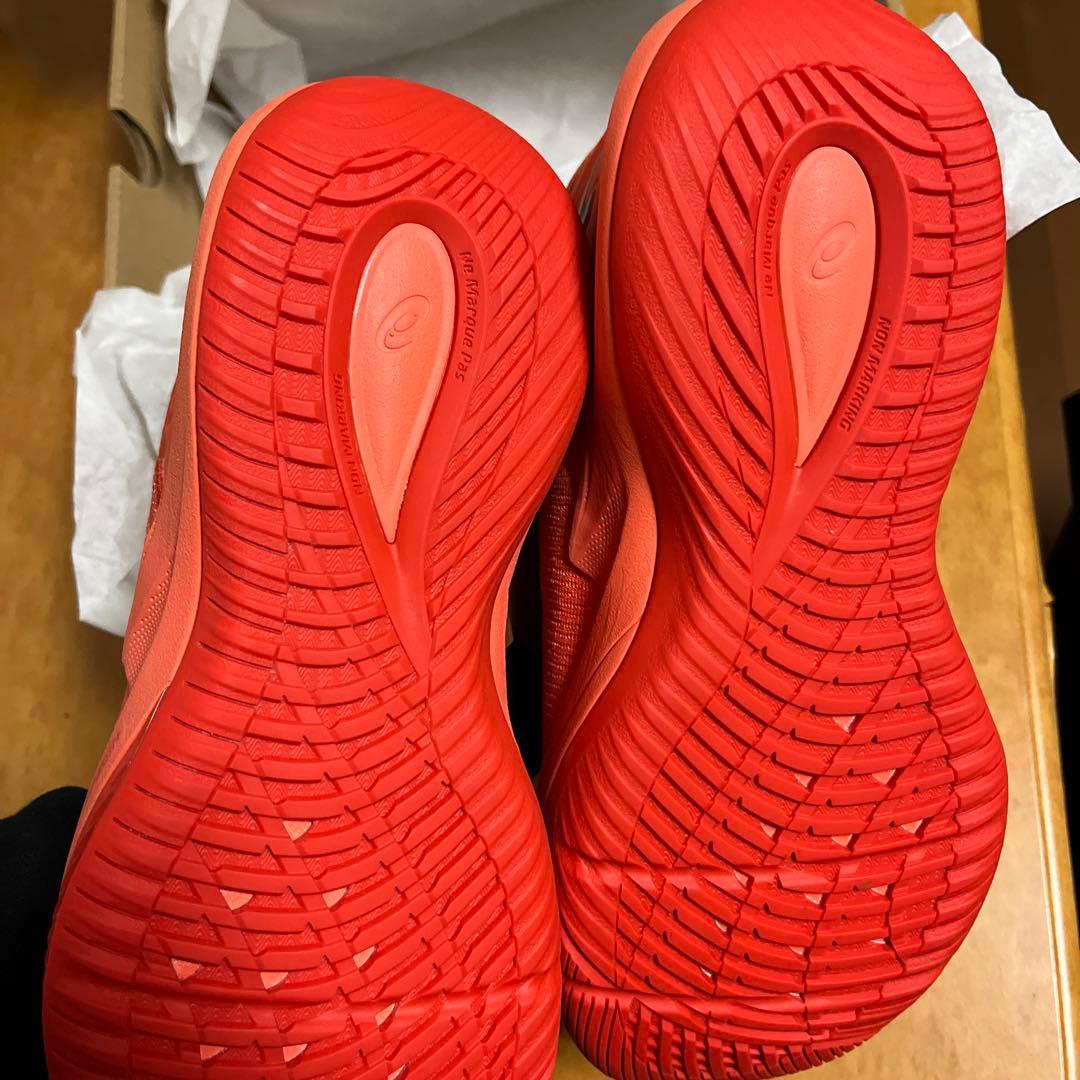 ASICS バスケットボールシューズ nova surge3 オレンジ