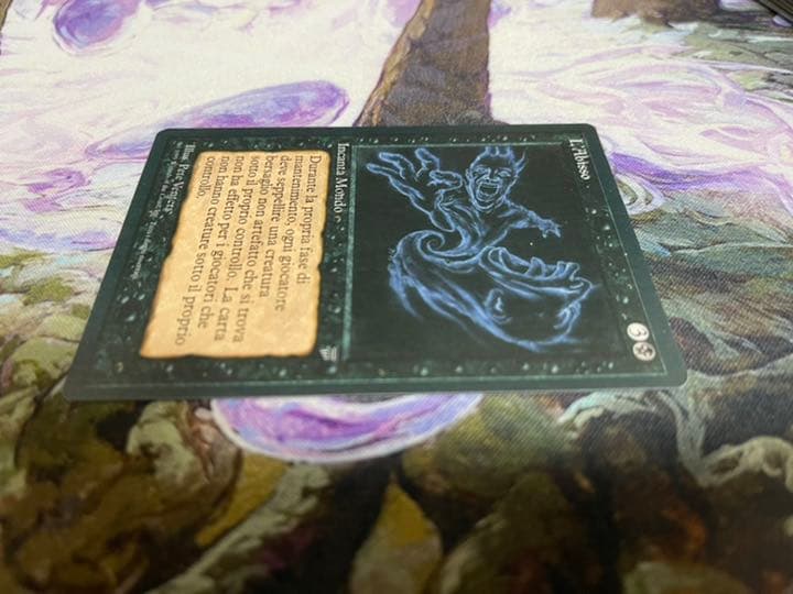 【レジェンド】 The Abyss 【イタリア語】【黒枠】【美品】