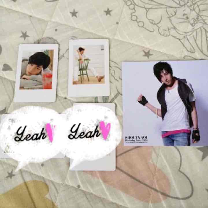 蒼井翔太 マルイ 2014 バースデー フォト風カード ブロマイド