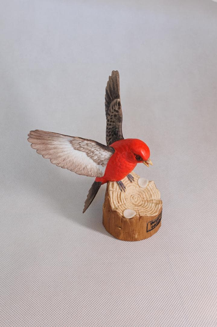 【レア】パーカー　デュオフォールド　「スカーレットタナガー」万年筆スタンド