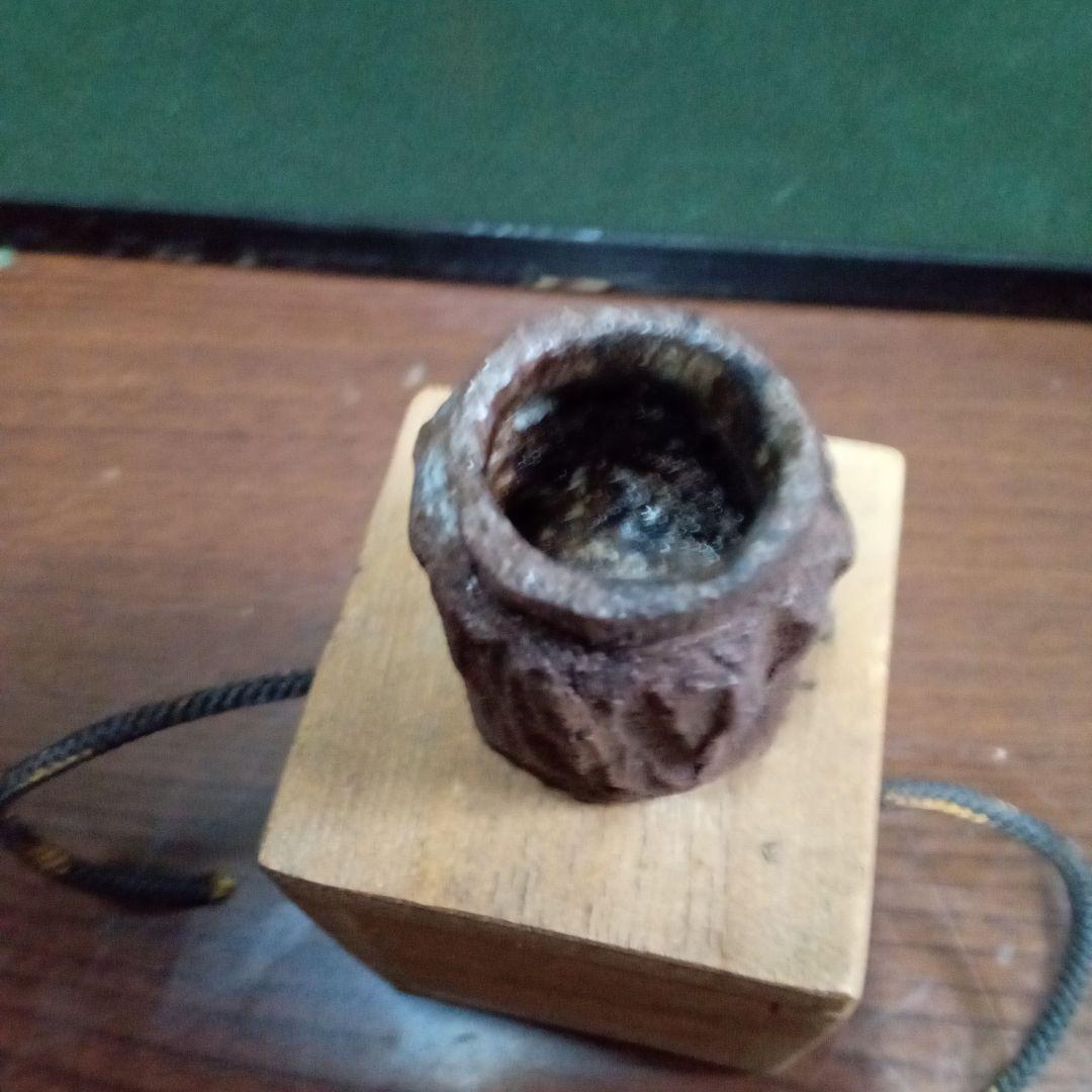 古備前茶入、サイズ高ー約4センチ、横ー約３センチ、江戸期品、貴重品