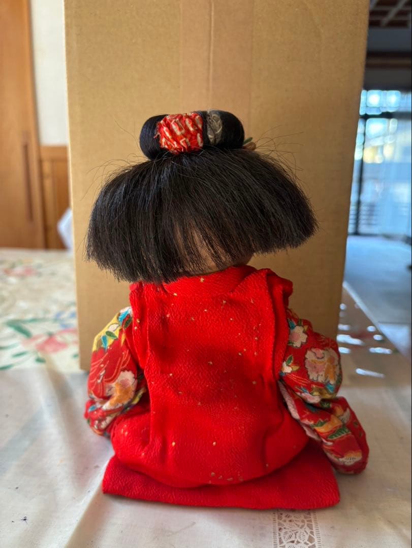 抱き人形 レトロ 和風 着物