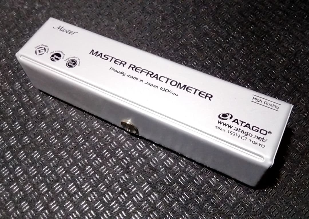 新品未開封　アタゴ　ATAGO　食塩水濃度屈折計 MASTER-S28M