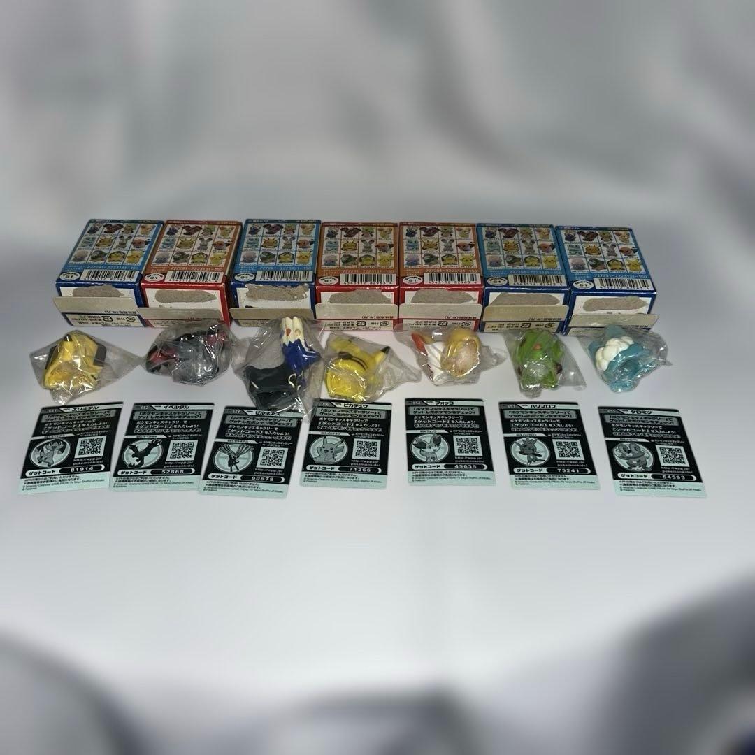 ポケモンキッズXY 2013 新たな冒険の始まり　指人形　7体売り