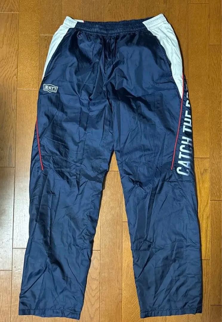 【値下げ不可】ZETT ゼット ウインドブレーカー 上下 セットアップ 裏起毛