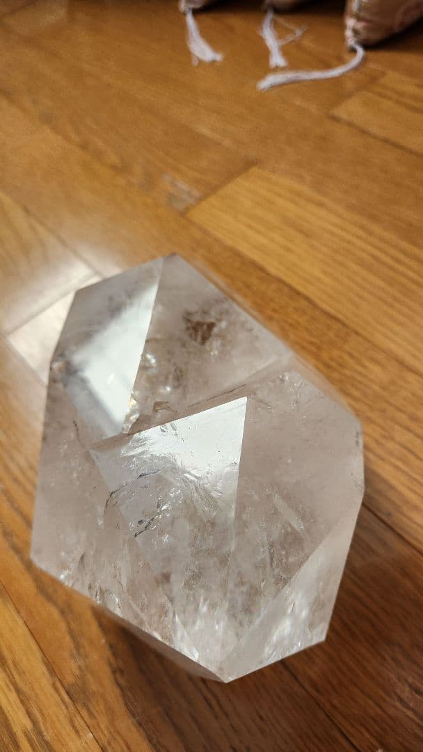 最終値下✨水晶　六角柱　イシスクリスタル　4.13キロ