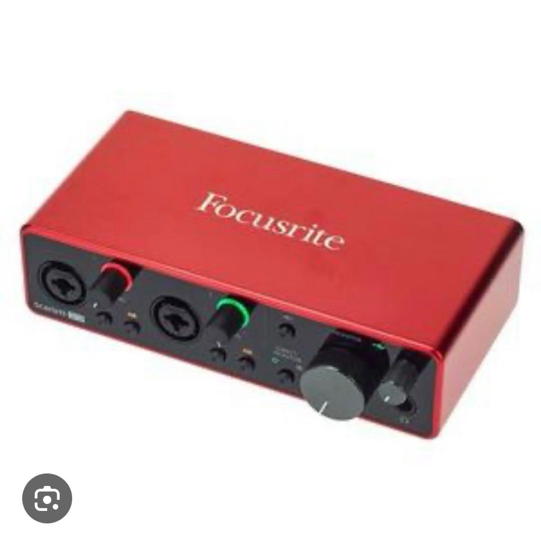 DJ機材 Focusrite Scarlett 2i2