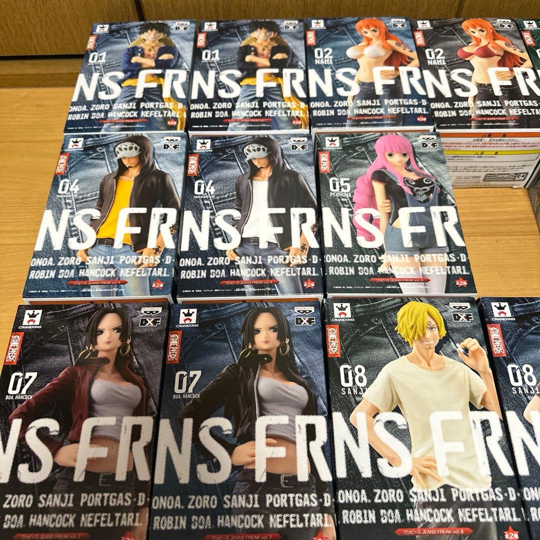 ワンピースフィギュア　JEANSFREAK まとめ売り　23個セット　ジーンズ