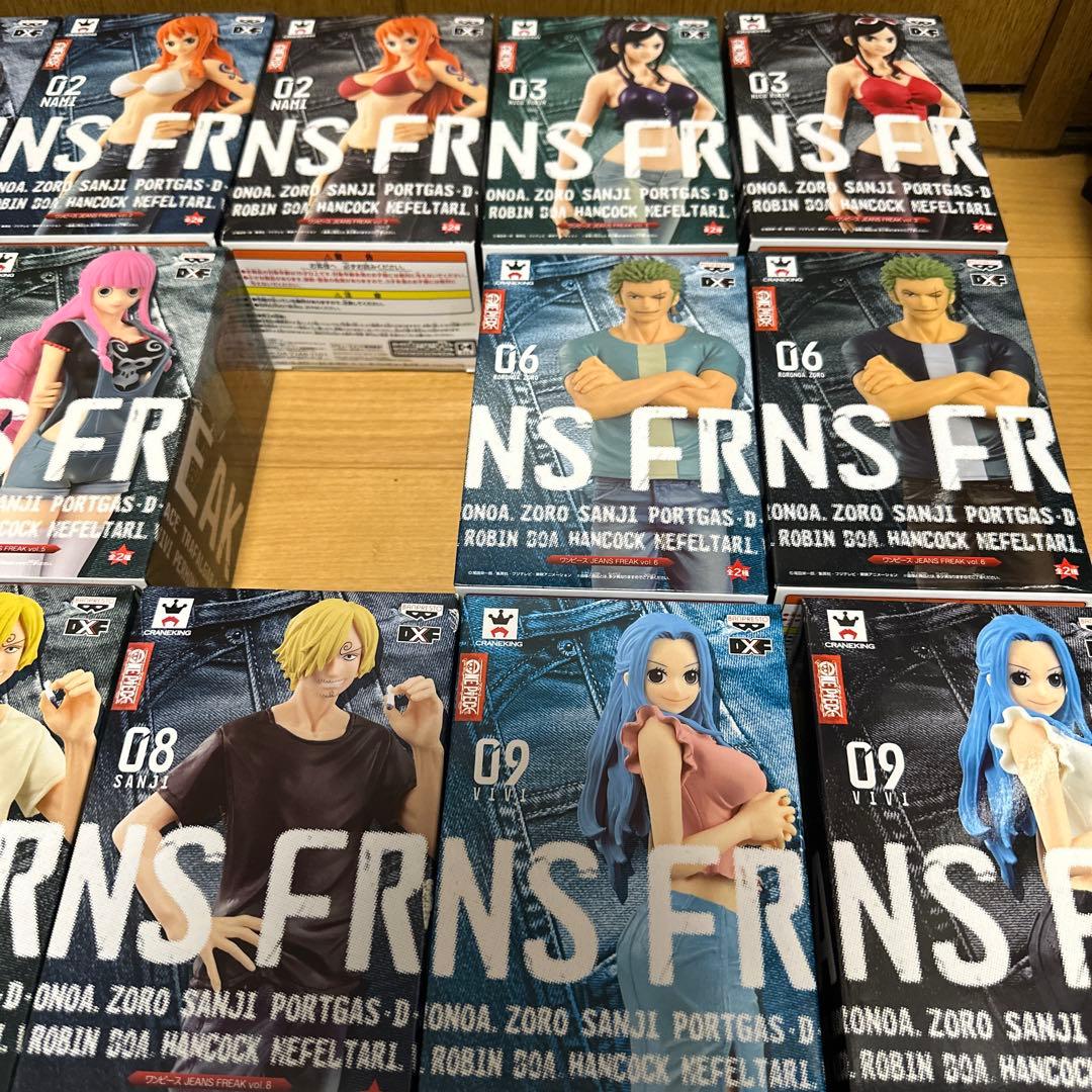 ワンピースフィギュア　JEANSFREAK まとめ売り　23個セット　ジーンズ