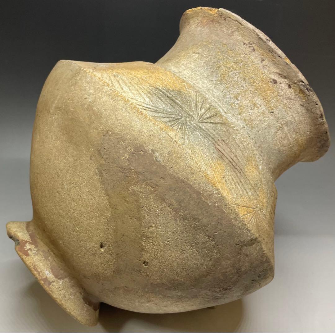 弥生時代　欠山式壺形土器　壺　出土　古墳　b 3937