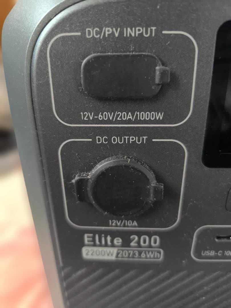 バカトノくんBLUETTI Elite 200 V2旧 大容量ポータブル