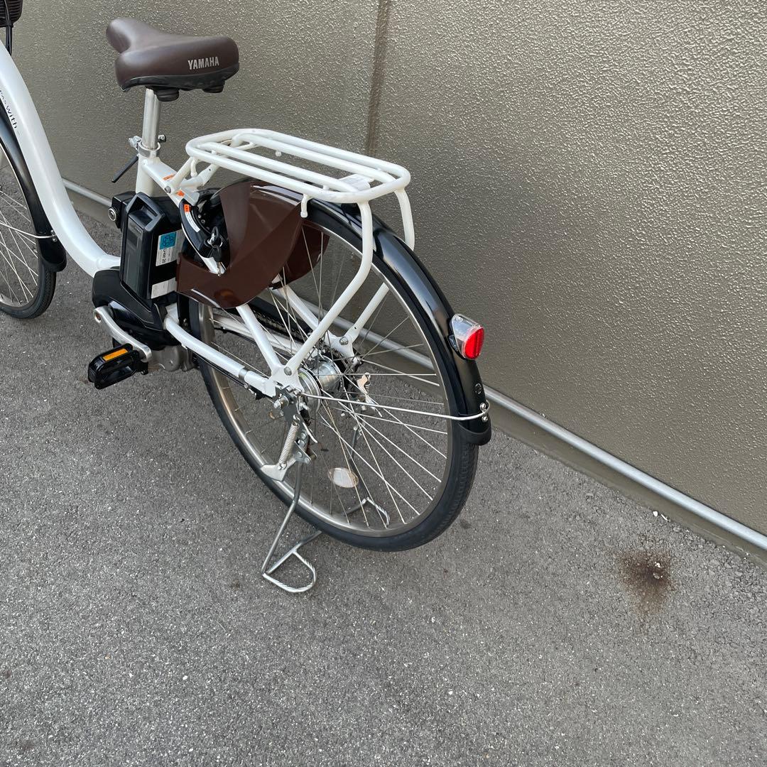 ヤマハ電動アシスト自転車26インチ 12.3Ah ホワイト