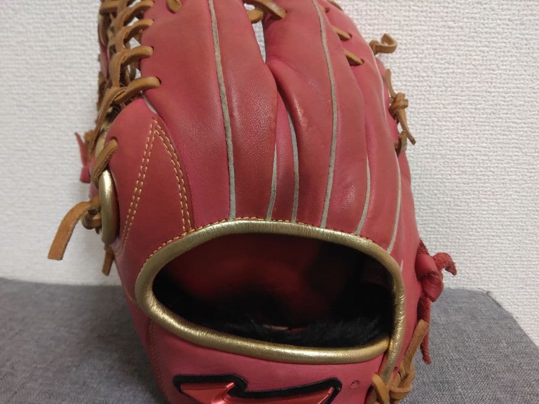 ミズノ一般軟式外野手 ウィルドライブレッド 左投げ(左利き)用