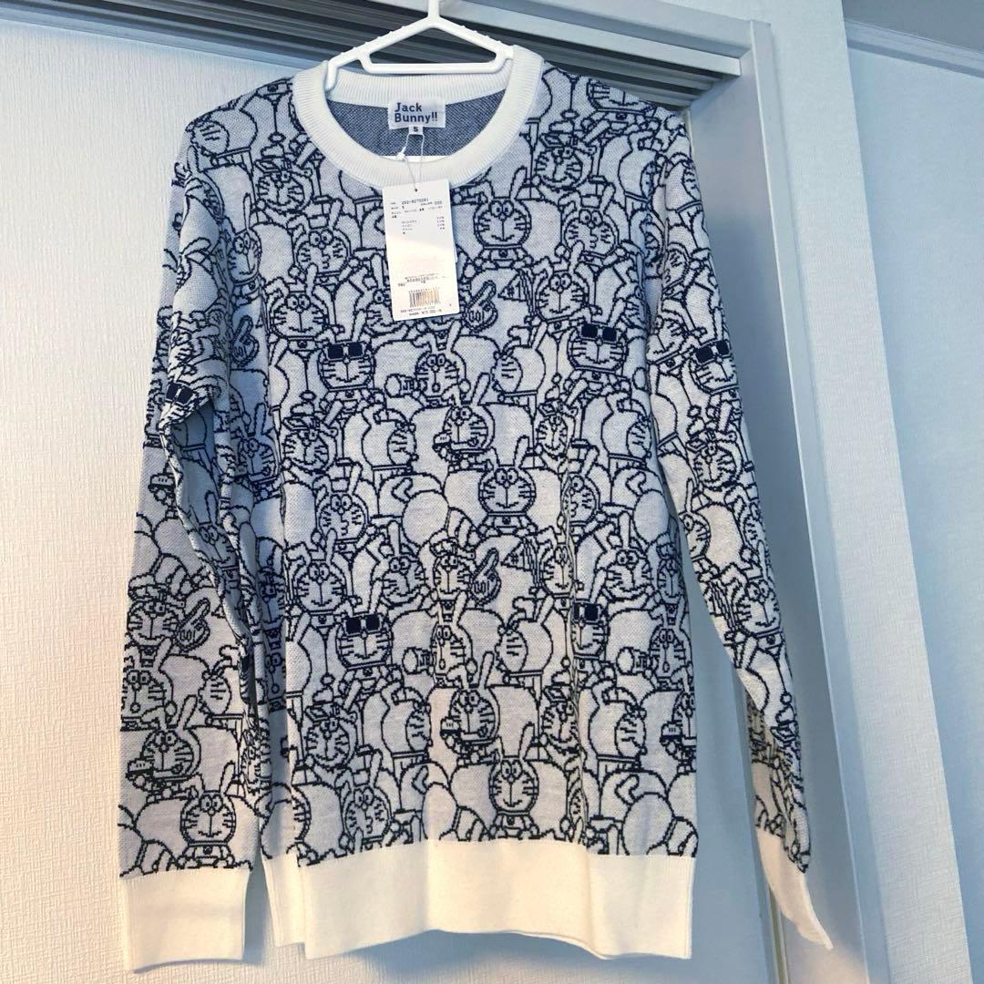 ドラえもん　ニット　Jack Bunny by PEARLY GATES