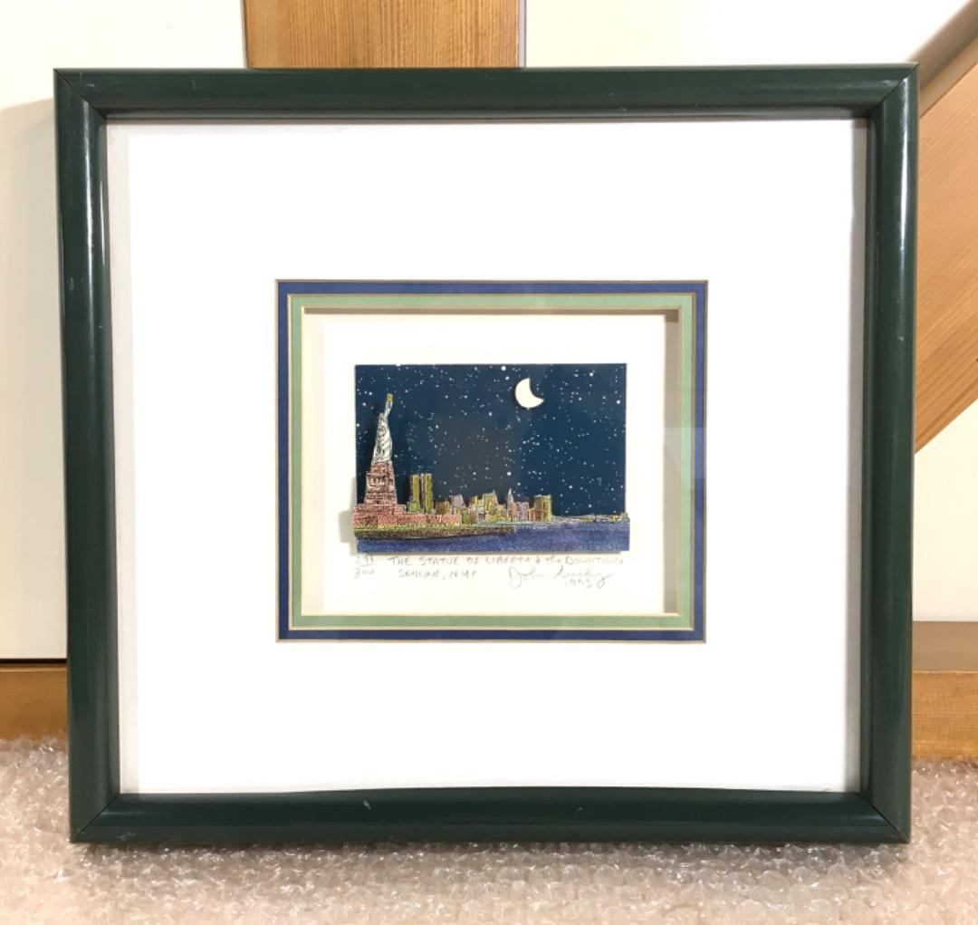 ○John Suchy ジョン・サッチー 自由の女神 1993年 3Dアート