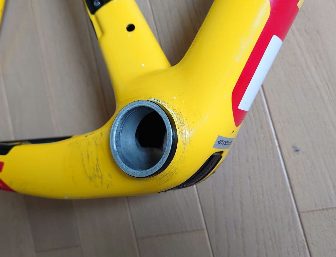 Wilier GTR SL ロードバイクフレーム イエロー Mサイズ