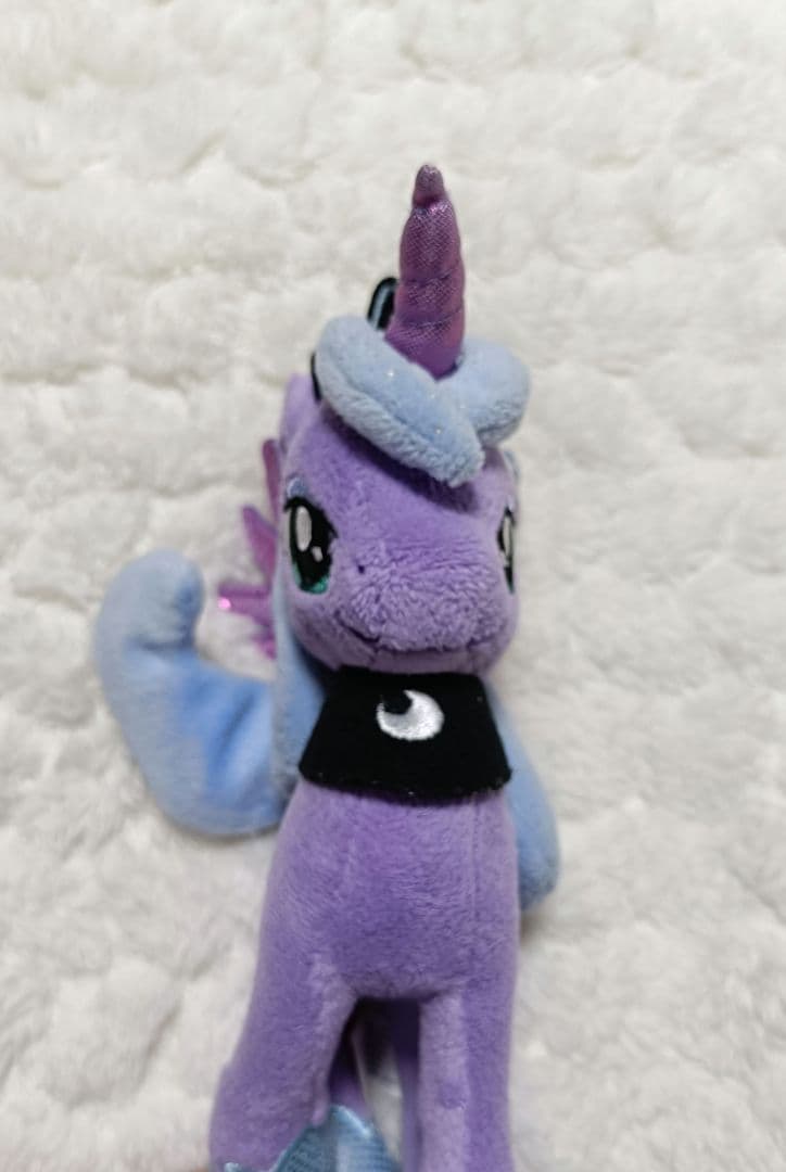 マイリトルポニー　プリンセスルナ　初期　希少　ぬいぐるみ　紫