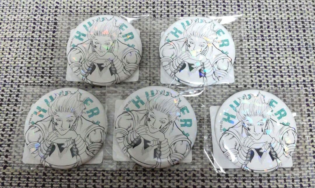 HUNTER×HUNTER　オールスター缶バッジ　ヒソカ　幻影旅団　②