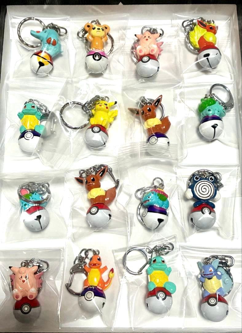 希少 当時物 ポケ鈴コレクション16個セットおまけ付 レトロ品 Pokémon