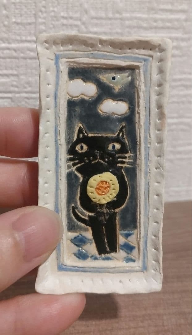 shuko*さん　黒猫ちゃんの壁掛け