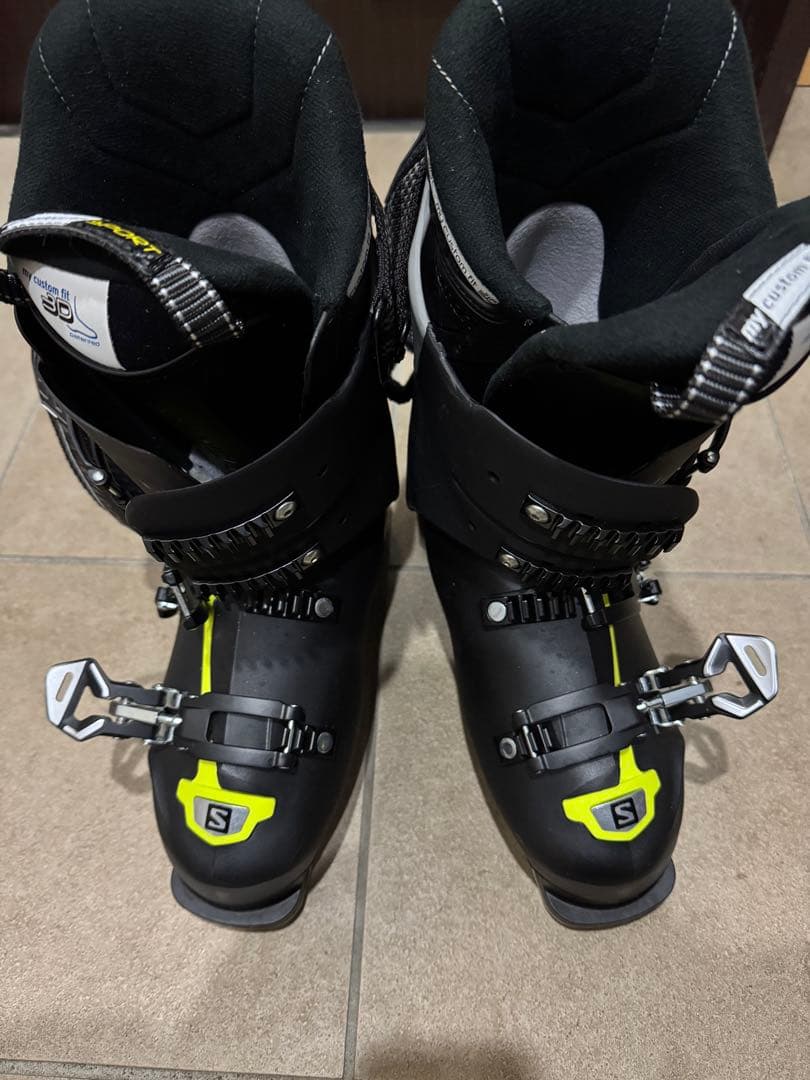 Salomon スキー ブーツ(男性用) 黒/黄