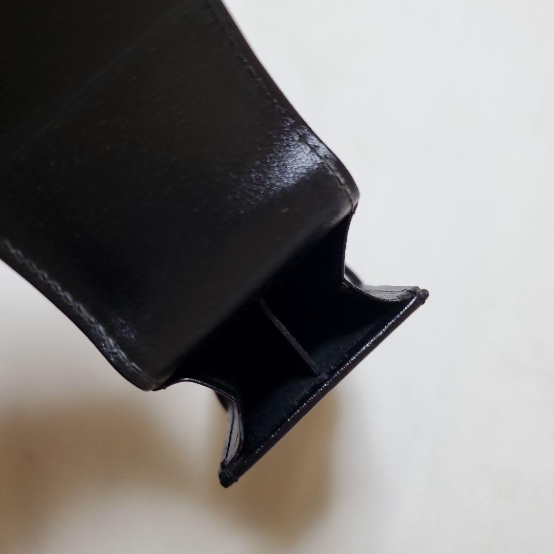 MONT BLANC ブラックレザー ペンケース 2本差し ボックス付き