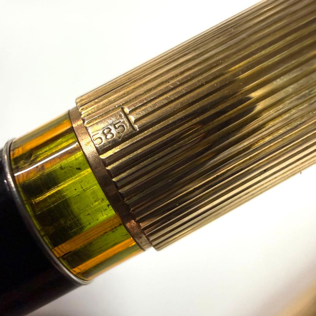 万年筆 MONTBLANC モンブラン マイスターシュテュック 585 14金