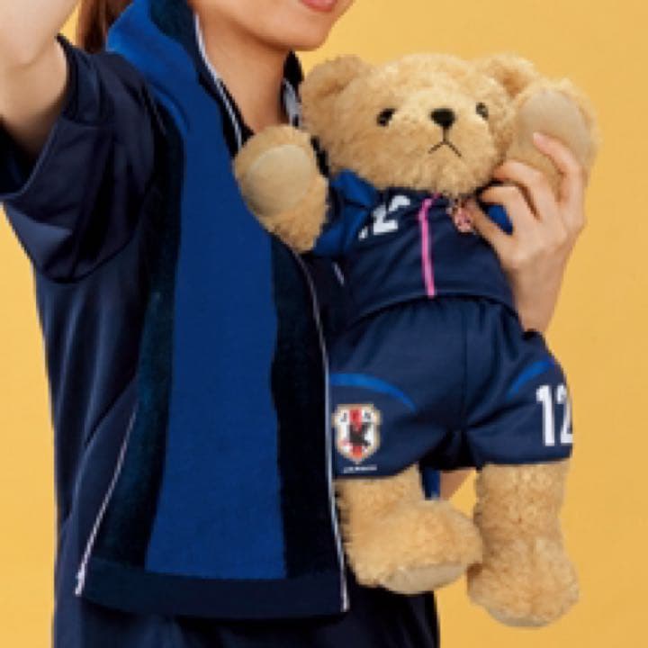 【プレミア品！】女子サッカーW杯　限定・優勝記念テディベア