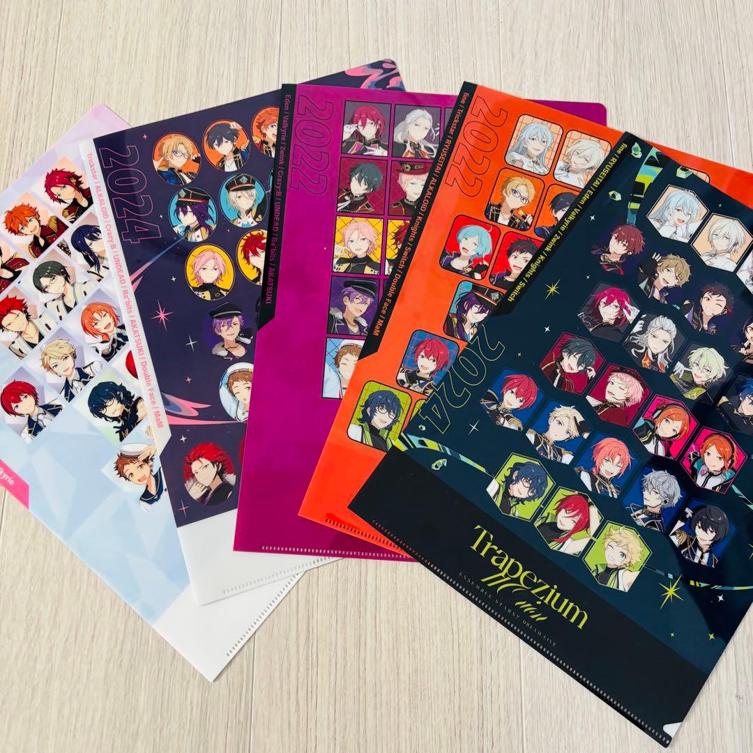 【新品】トラペジウム 映画 クリアファイル 乃木坂46 高山一実 5枚セット