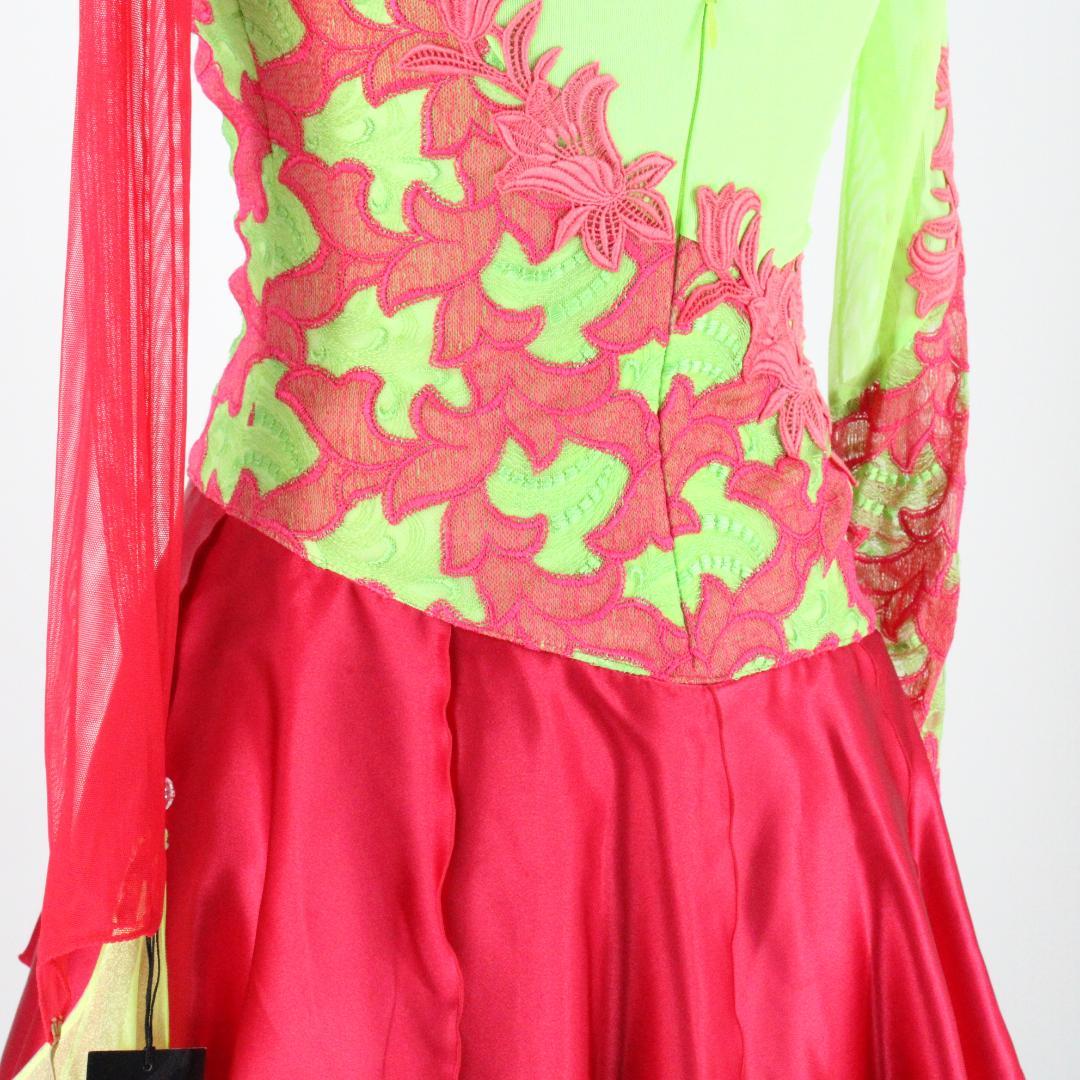 【極美品 日本製 社交ダンス衣装】 in the MOOD インザムード ドレス