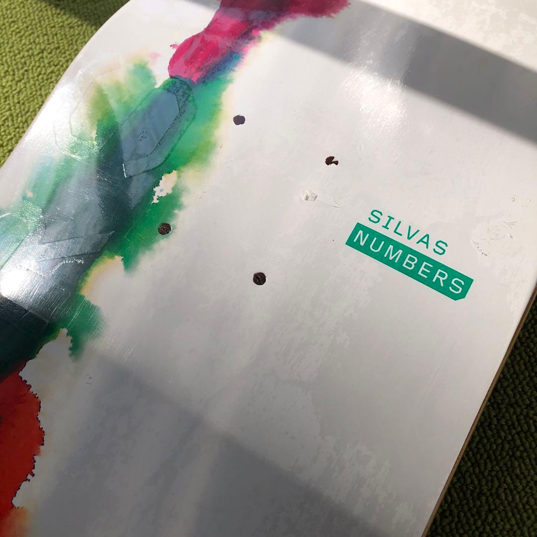 2026【SALE】NUMBERS スケートボードデッキ　8.3×32.12