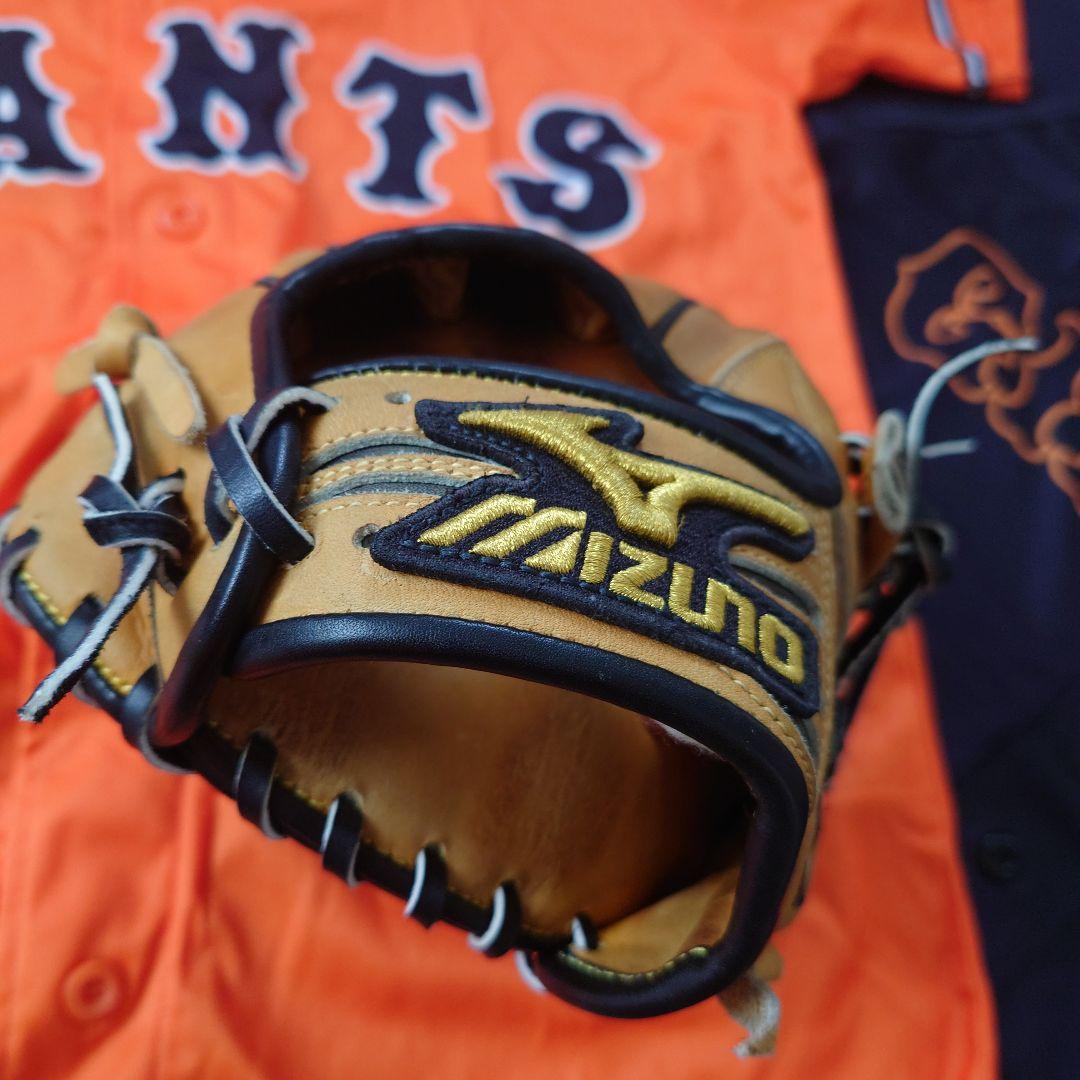 NPBプロ野球　選手支給硬式グローブ　ミズノ