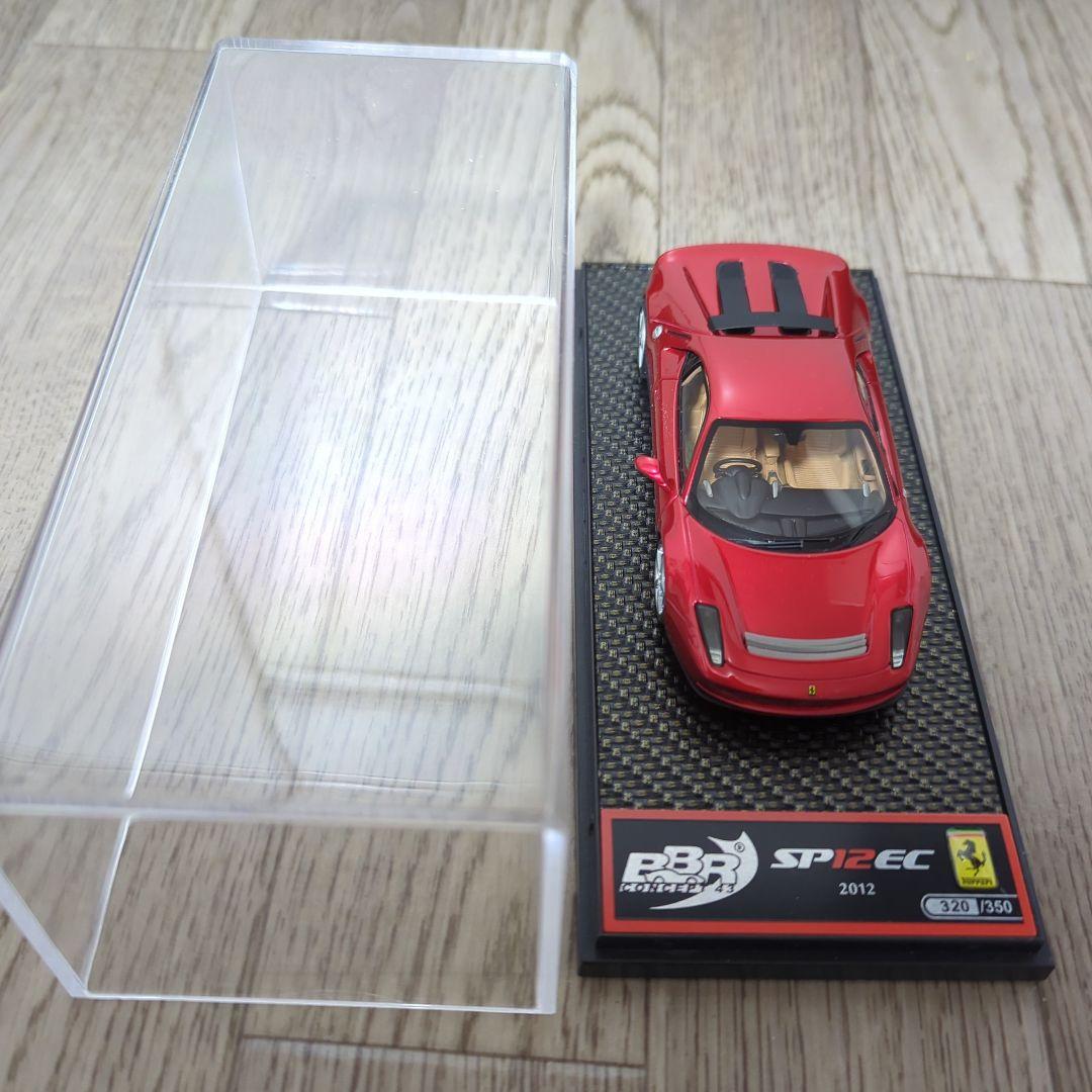 PBR SP12EC 2012 赤 1/43✨限定品350台のうちの320番目✨