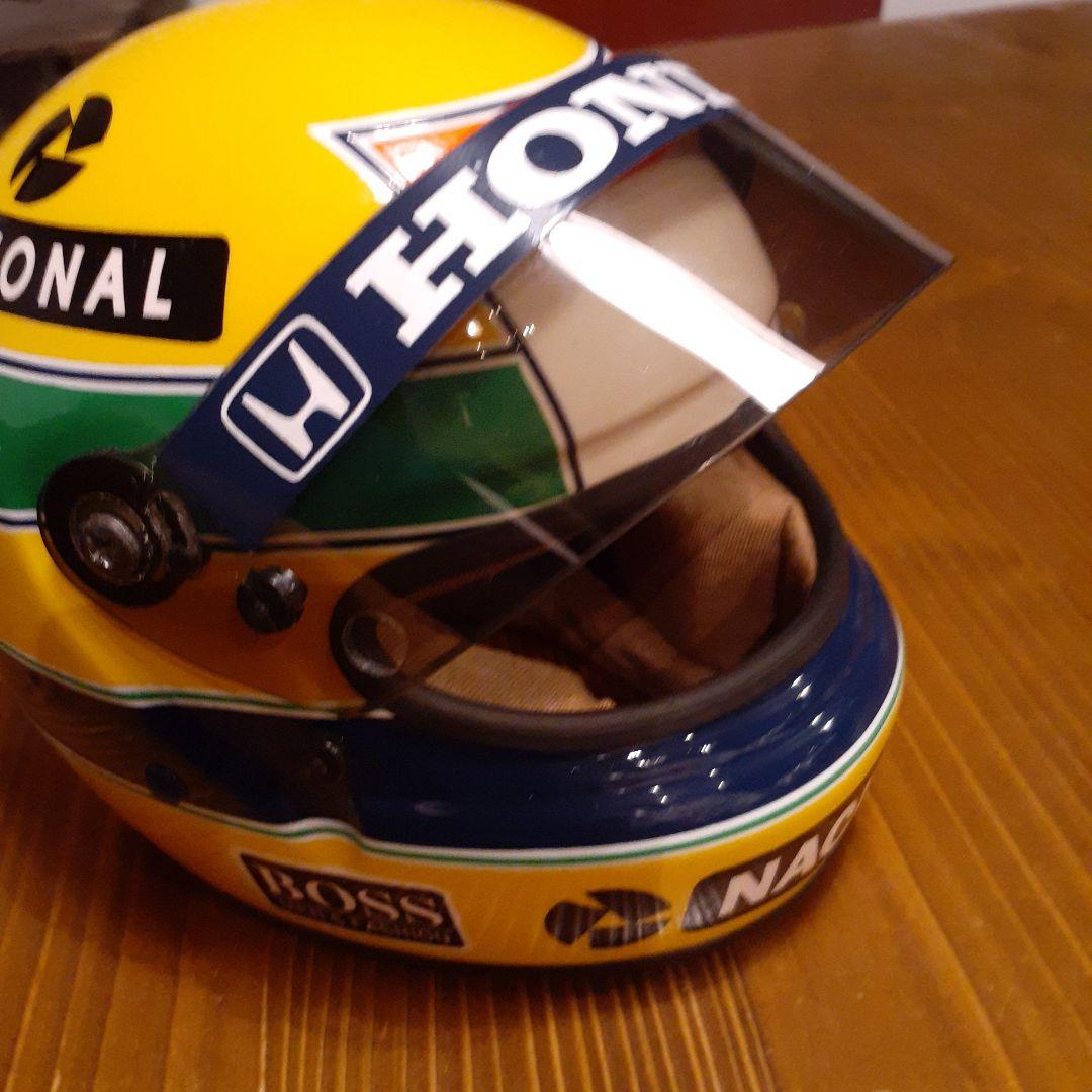 希少　マクラーレンホンダ　アイルトンセナ1/2サイズヘルメット　中古品/箱なし