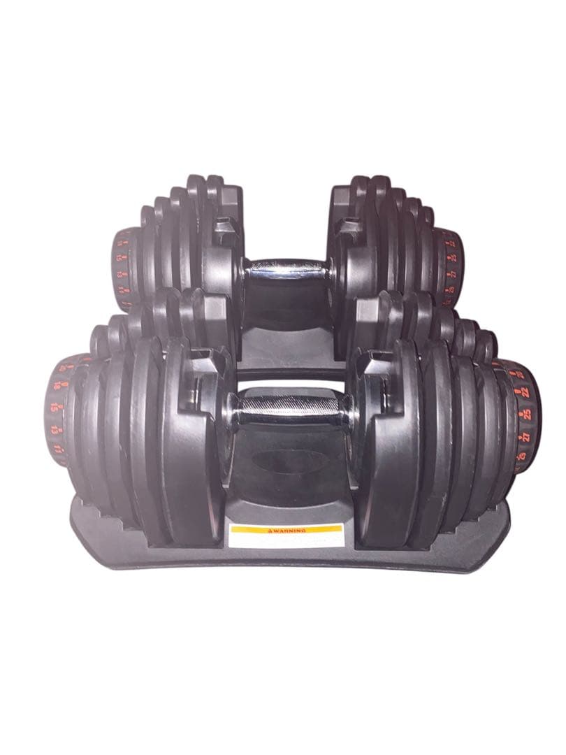 【良品】Motions アジャスタブルダンベル40キロ×2個、1/2梱包　その②