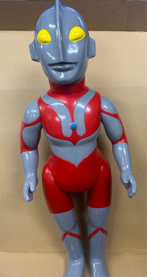 送料込　【中古】メディコム・トイ　ベアモデル製　超特大ウルトラマン（福耳仕様）