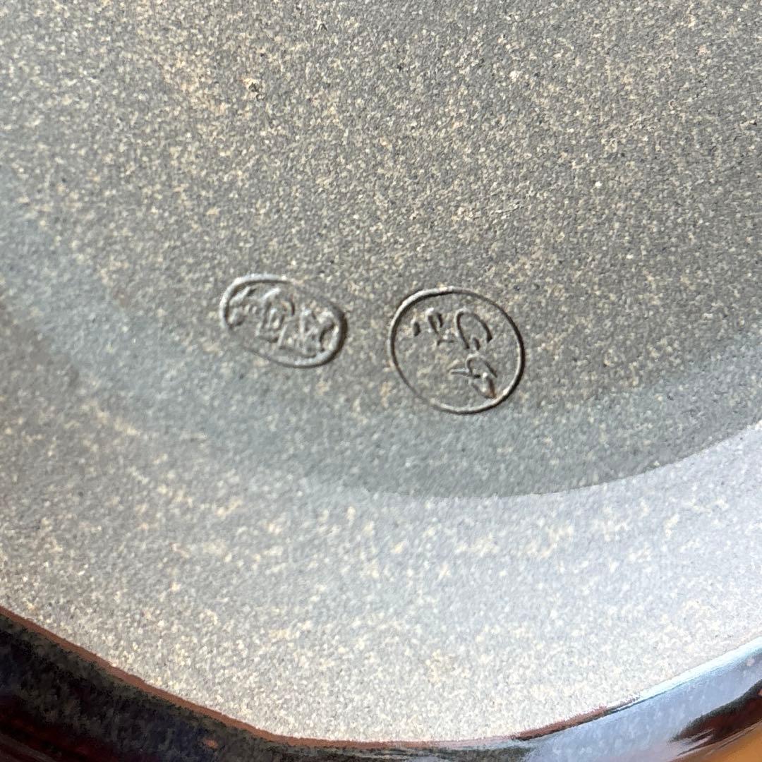 高取焼 鬼丸雪山造 菱形水指 茶道具 共箱【18万円購入】