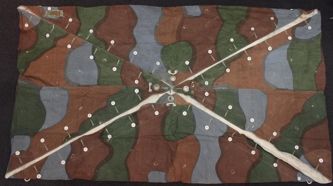 USED ノルウェー軍 テントシート 1枚 軍幕