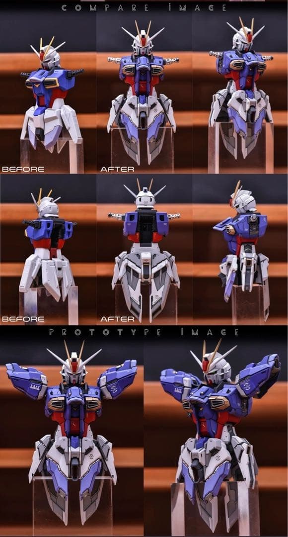 YUJIAOLand1/100インパルスガンダムガレージキット未塗装未組立