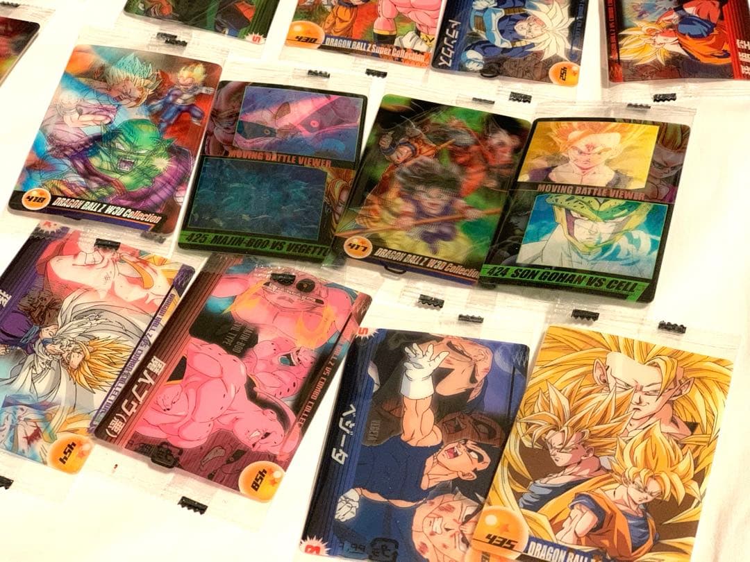 ドラゴンボール ウエハース カード クリアと3D