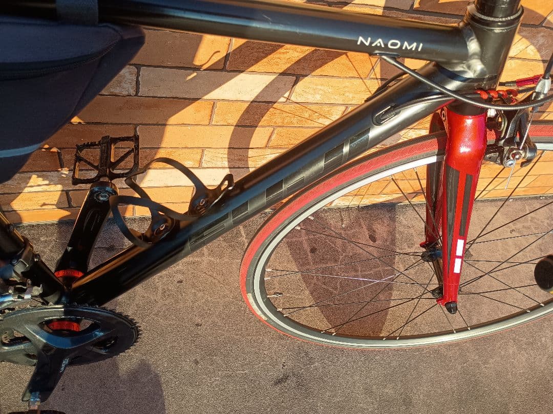 【週末値下】FUJI NAOMI アルミフレームセット（フォークは非純正）520