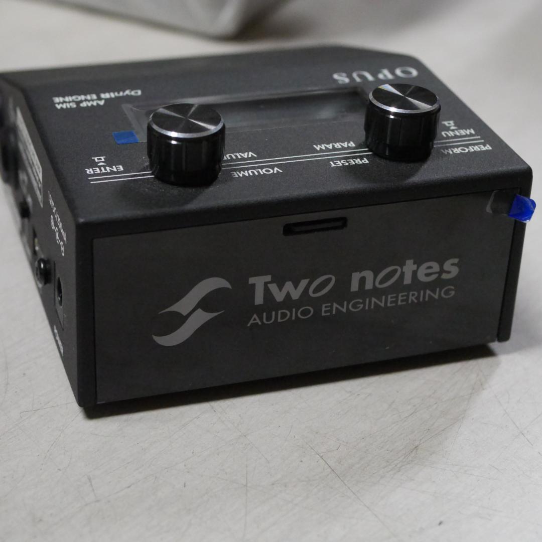 Two notes OPUS レコーディング用エフェクター