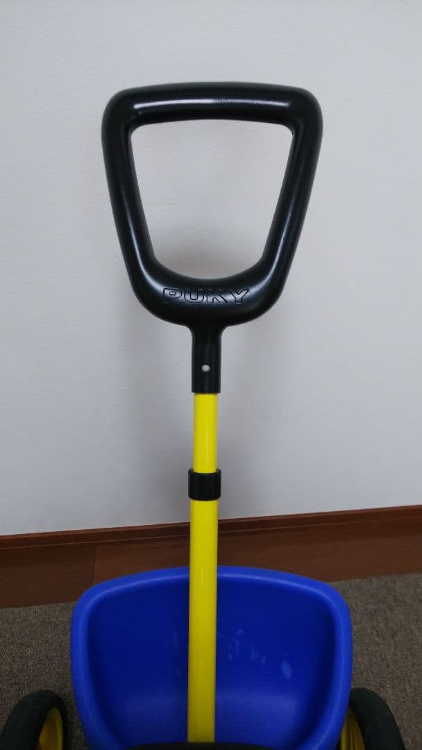 PUKY 三輪車 手押し可能 ドイツ製 前かご 後ろかご付き