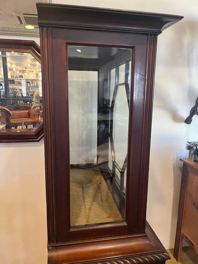 イギリス　アンティークキャビネット　1900年代（推定）