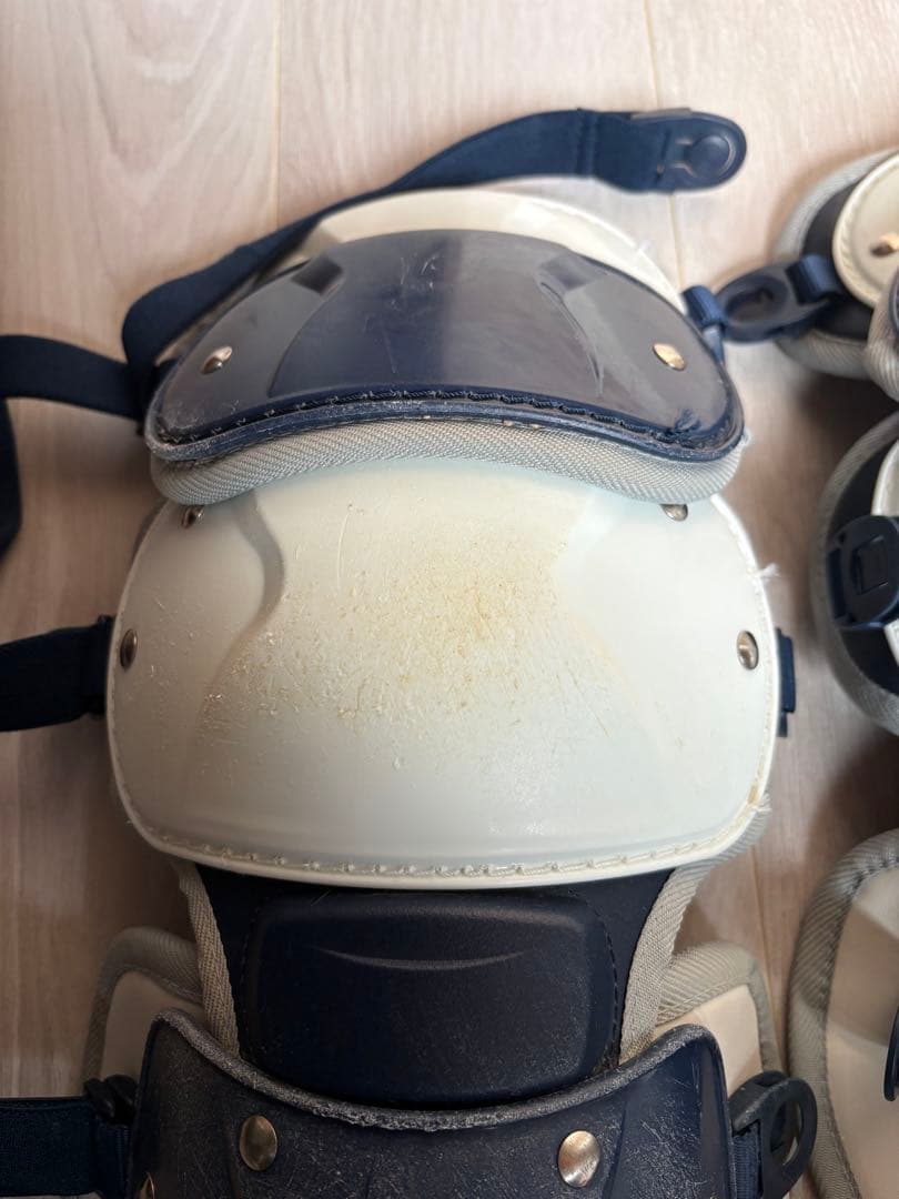 ミズノ　ソフトボール　キャッチャー防具　プロテクター　レガース　セット