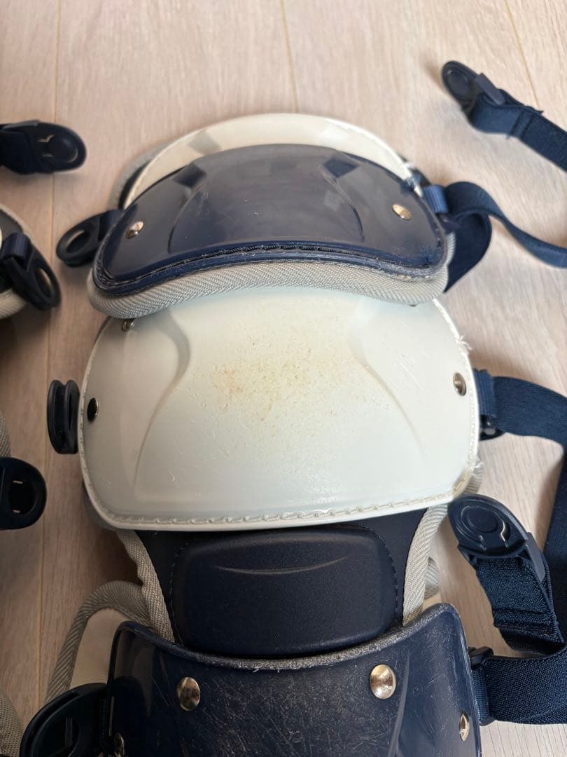 ミズノ　ソフトボール　キャッチャー防具　プロテクター　レガース　セット