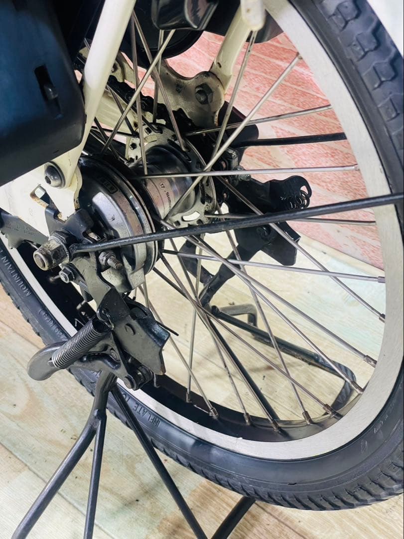 ZK3313 電動自転車 ブリヂストン ビッケ 子供乗せ 20インチ 送料無料