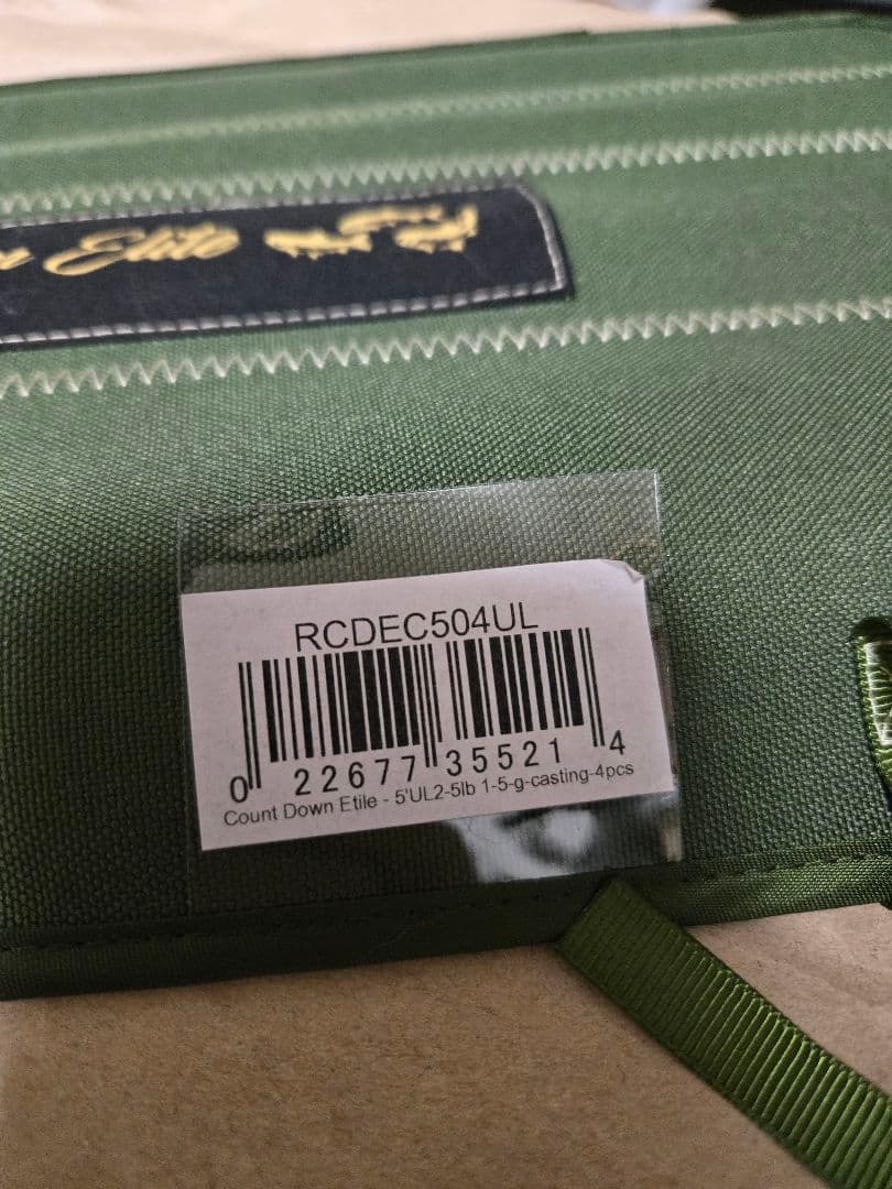 ラパラ ルアーロッド カウントダウン エリート RCDEC504UL